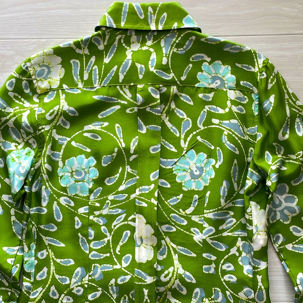 Dolce & Gabbana Silk Printed Blouse - Picture 7 of 12